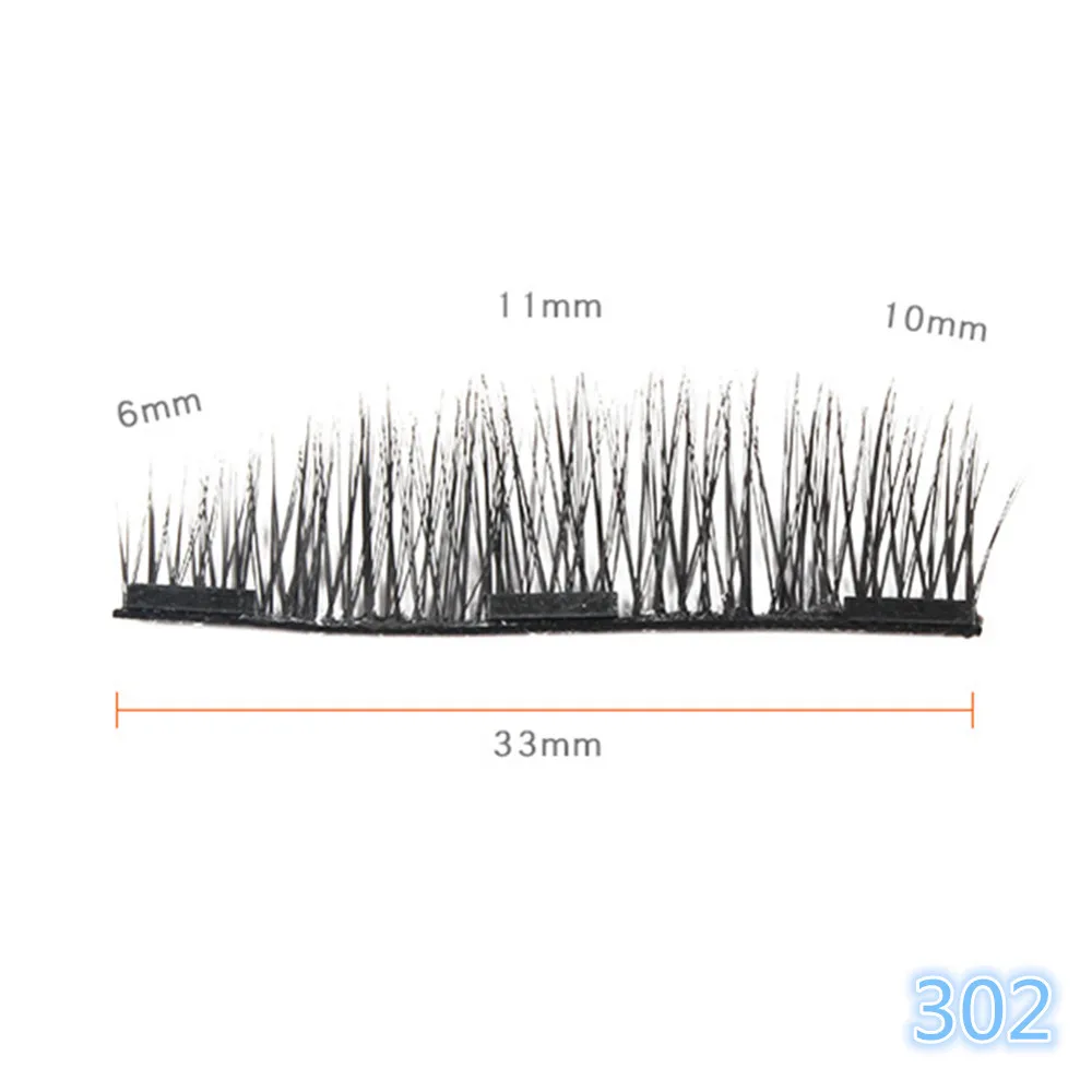 2018 New arrival 4Pcs ultra-thin 0.2mm magnetic eyelashes 3D reusable false | Красота и здоровье