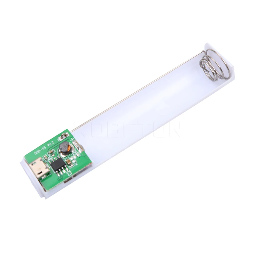 Kebidumei мини USB 5 в 1 а внешний аккумулятор для хранения аккумулятора 18650 Внешний