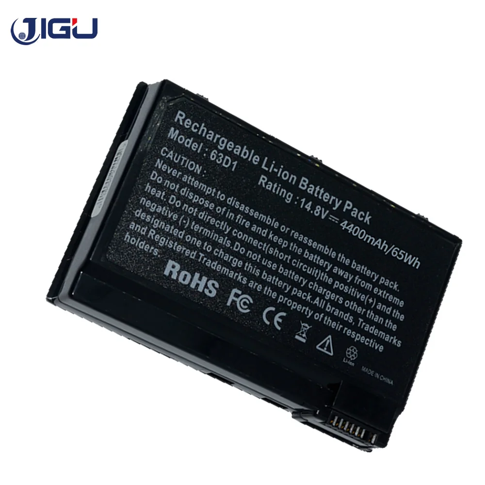 JIGU 8 ячеек батареи ноутбука BTP 63D1 96H1 LC. BTP01.020 для Acer серии Extensa 2600 TravelMate 2410 C300