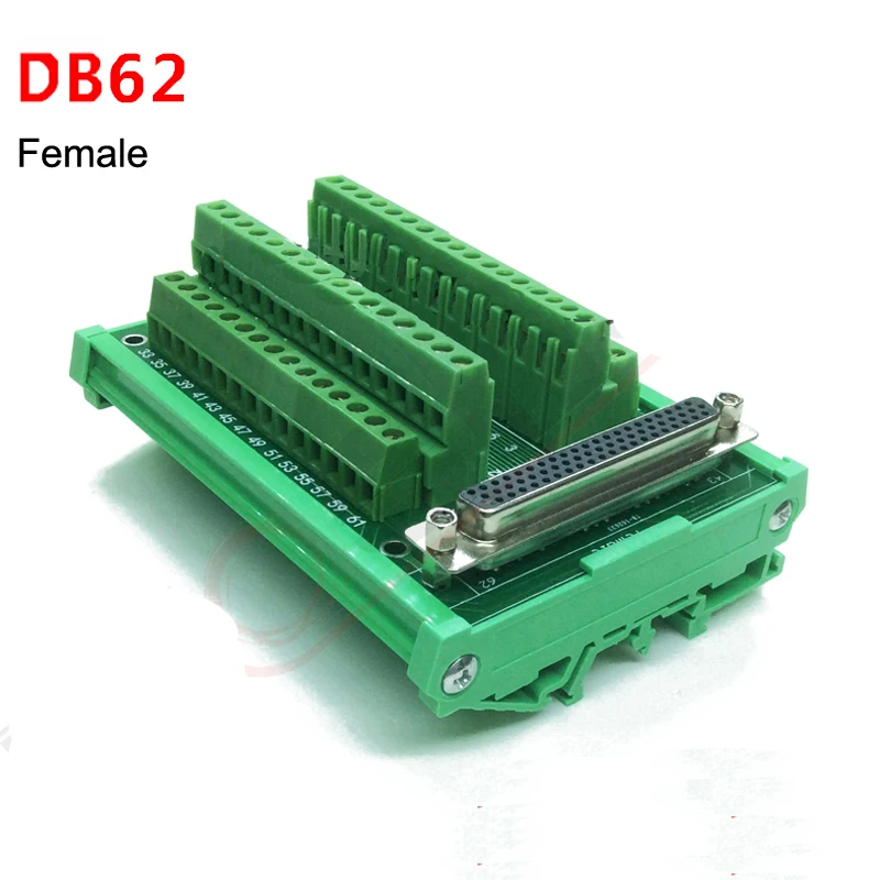 DB62 Штекерная/гнездовая Клеммная колодка коммутационная плата адаптер кабеля