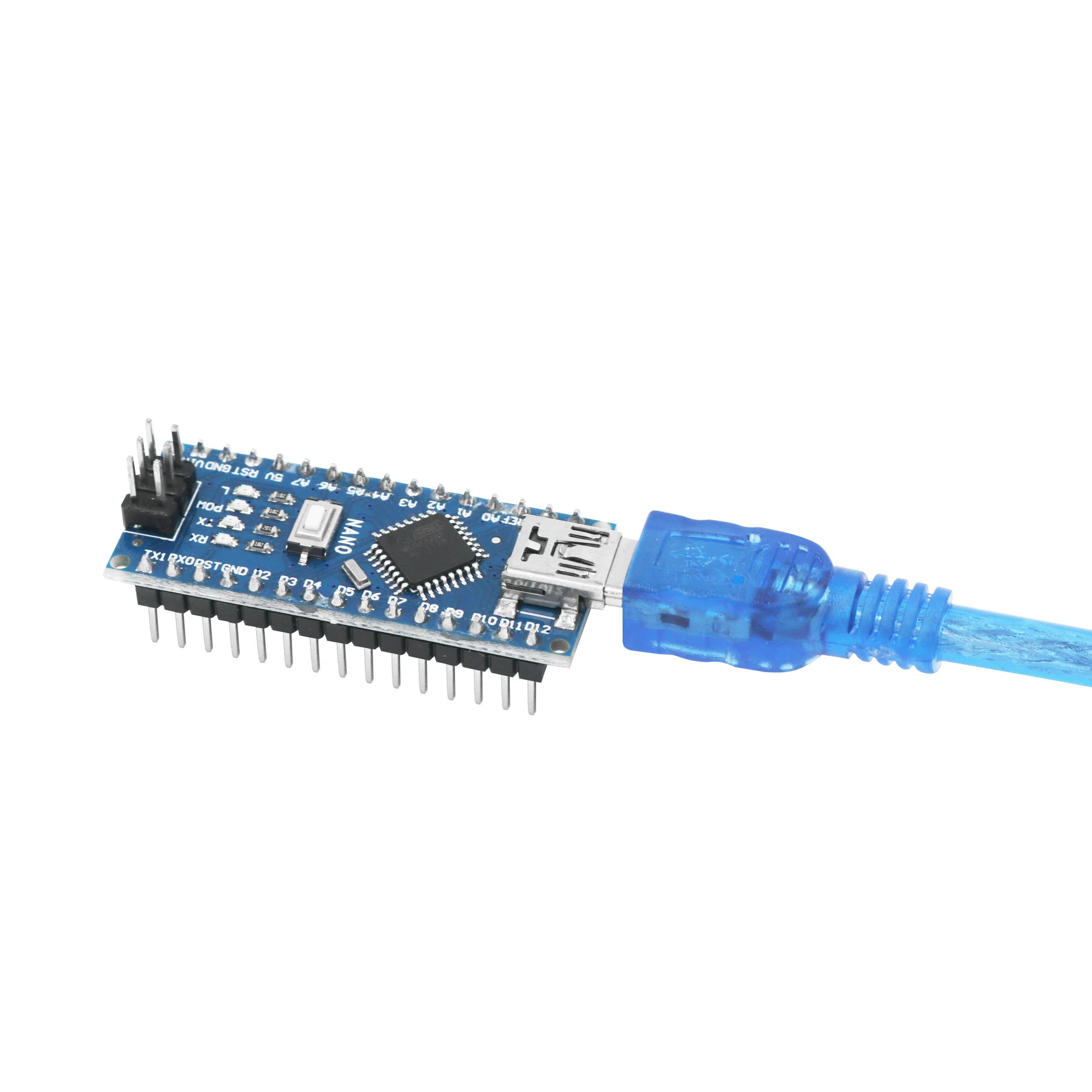 Nano 3 0 ATmega328P плата контроллера CH340 USB драйвер с кабелем для Arduino|Аксессуары