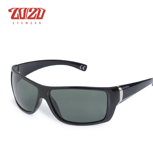 C04 Black G15 Классические мужские солнцезащитные очки черные поляризованные квадратные мужские солнцезащитные очки Shade Driving Eyewear cuculos Gafas De Sol PL48 - Цвет линз: C04 Black G15