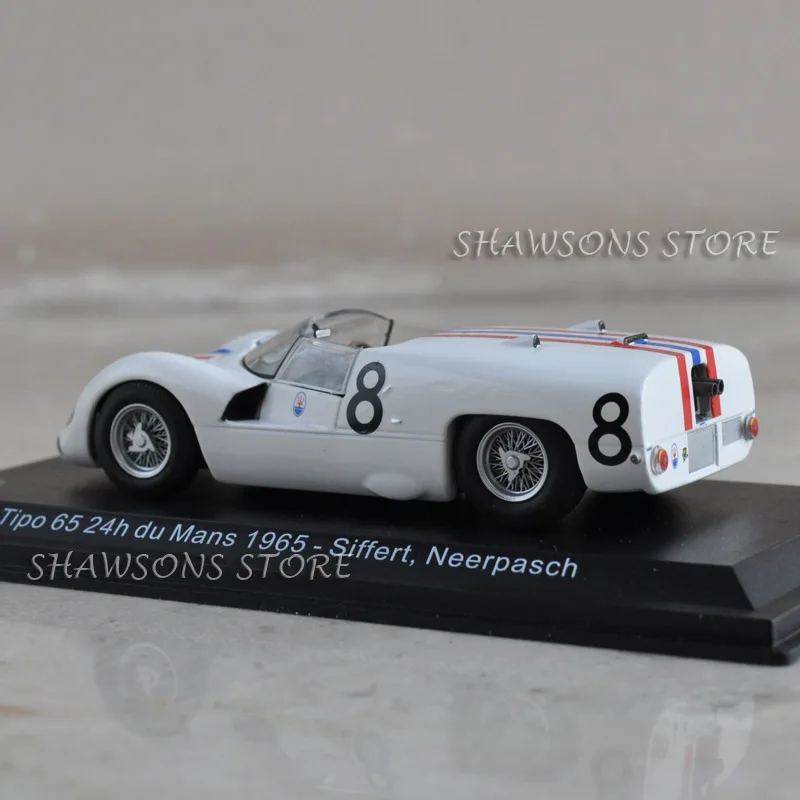 Модели Игрушек LEO 1:43 винтажный гоночный автомобиль Maserati Tipo 65 24h du Mans 1965 копия