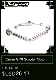 32mm GY6 Scooter Moto Modified Exhaust Pipe Muffler Pipe Also Be Used For YAMAHA Jog Force Cygnus Resemble Yoshimura
