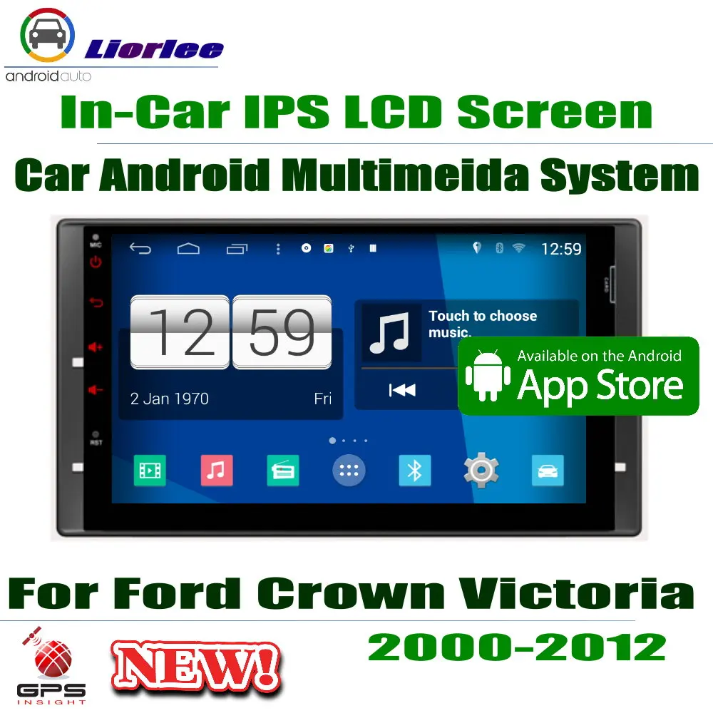 Для Ford Crown/Victoria 2000~ 2009 2010 2011 2012 HD Экран Android мультимедиа плеер Автомобильный CD DVD Радио навигационная система стерео
