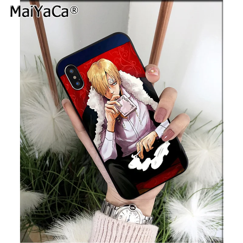 MaiYaCa цельный Vinsmoke Sanji высококачественный чехол для телефона Apple iPhone 8 7 6 6S Plus X XS MAX 5