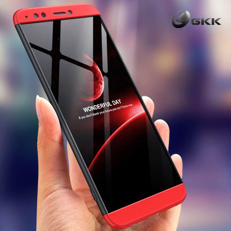 GKK ультра тонкий чехол для Huawei Honor 7C 7A Pro полная защита противоударный Матовый