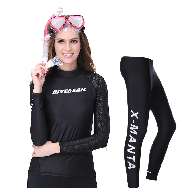 Для ныряния и паруса лайкра для мужчин/wo мужчин длинный рукав рашгарды мальчиков