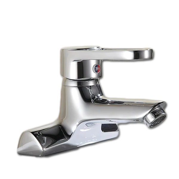 

Free shipping Newly style dual holes basin mixer with high quality polished chrome bathroom basin mixer tap, bathroom mixer tap