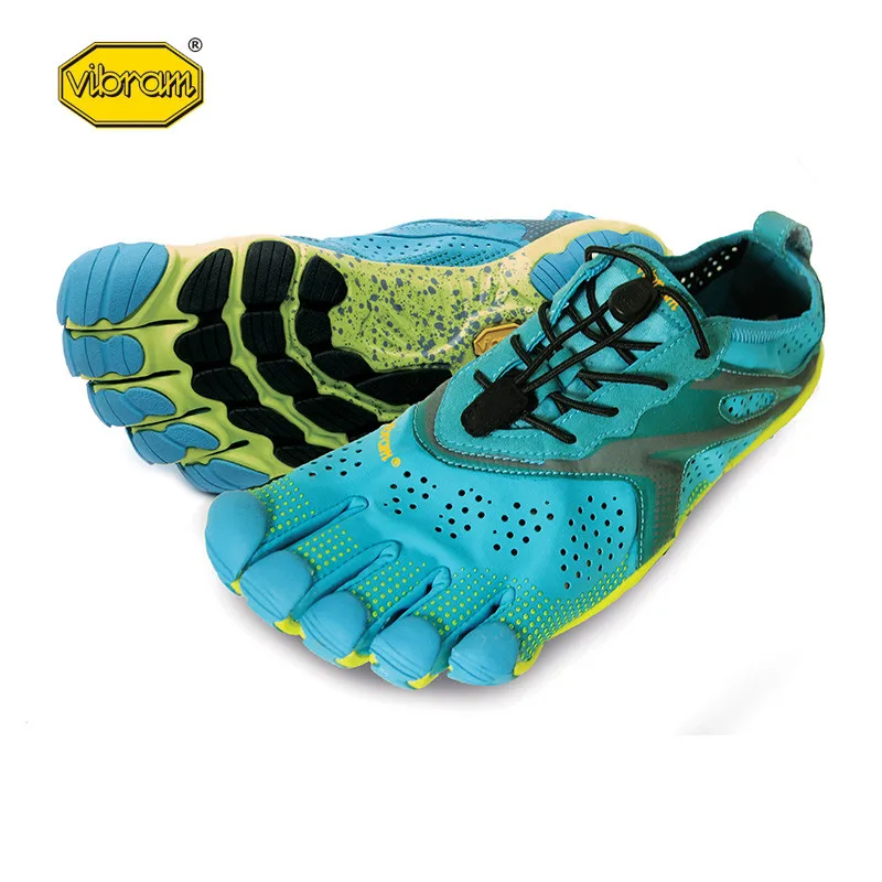 Vibram Fivefingers V-RUN мужские уличные спортивные дорожные кроссовки дышащие износостойкие кроссовки с пятью пальцами