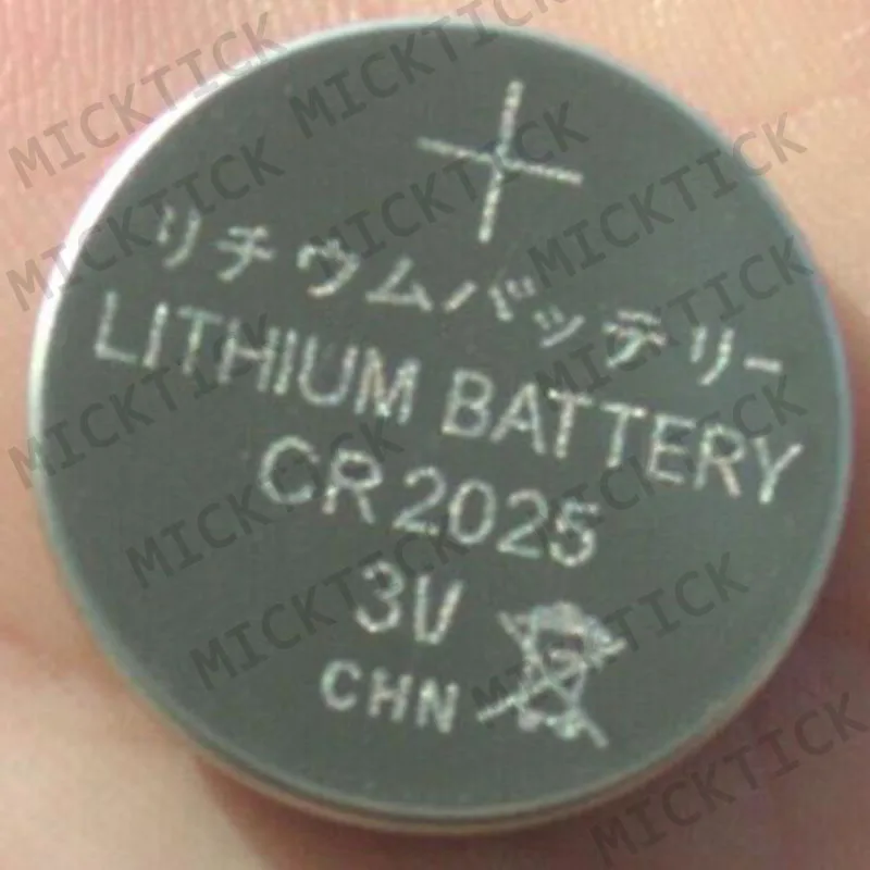 100 шт./лот CR2025 3V батарея для монет литий ионная ECR2025 DL2025 BR2025 KL2025 L2025 часы игрушки