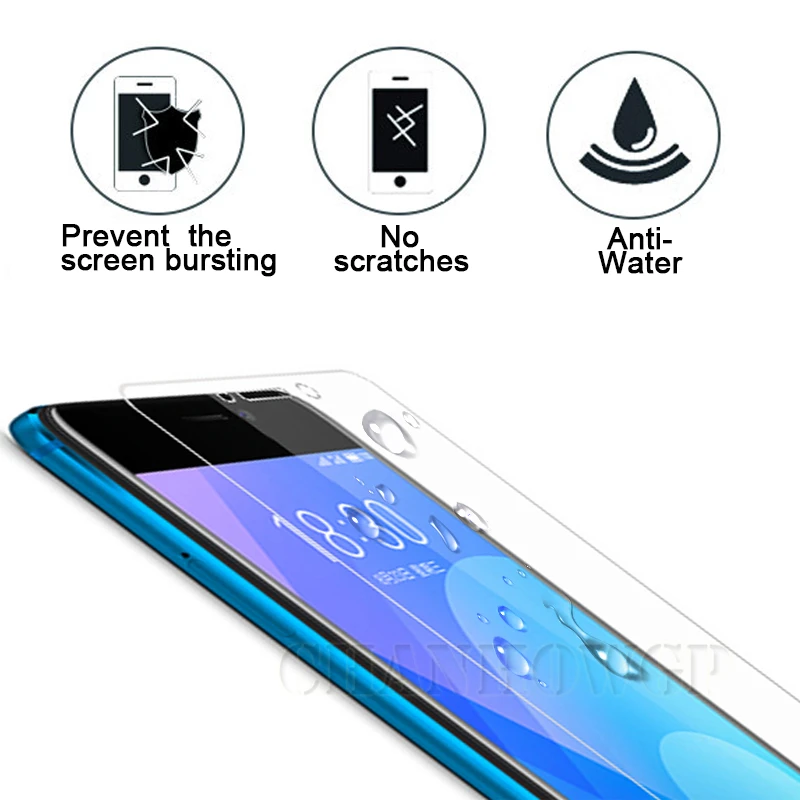Закаленное стекло 9H для Meizu A5 M5C M710H M710 защитная пленка экрана M 5C Charm Blue защитное Sklo