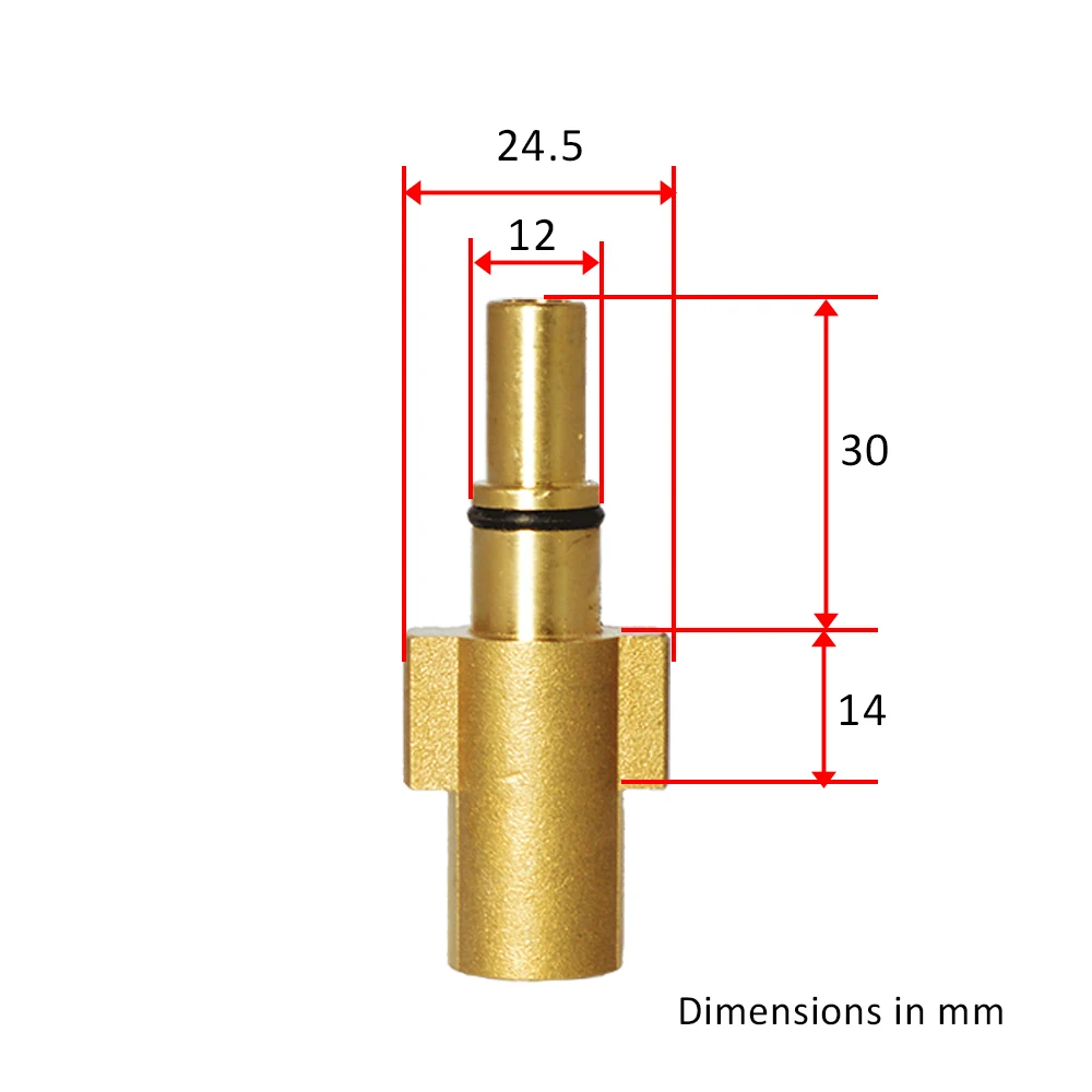 Автомобильная мойка металлическая струйная трубка желоба для AR Blue Michelin Black Decker Mac