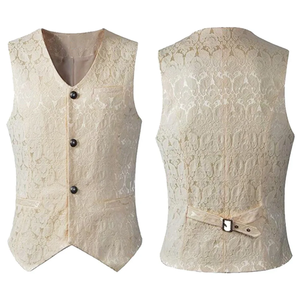 Костюм Рыцаря возрождения среднего возраста средневековый жилет топ без рукавов