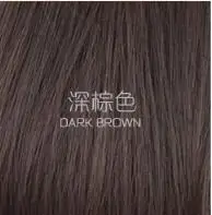 Dark Brown Шапка+ парик, набор из одного предмета, женская шляпа от солнца, Повседневная шапка, новые женские шляпы, 50 см, длинные кудри, парик, модный парик с глубокой волной+ шляпа - Цвет: Dark Brown