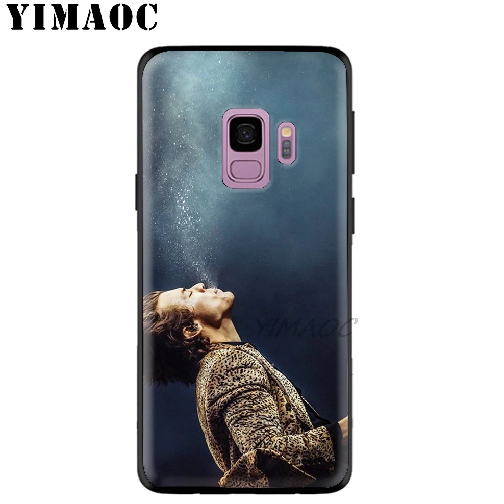 Мягкий силиконовый чехол YIMAOC Harry Styles 1D ONE из ТПУ для samsung Galaxy S10 S10e S9 S8 Plus S7 S6 Edge и J6 |