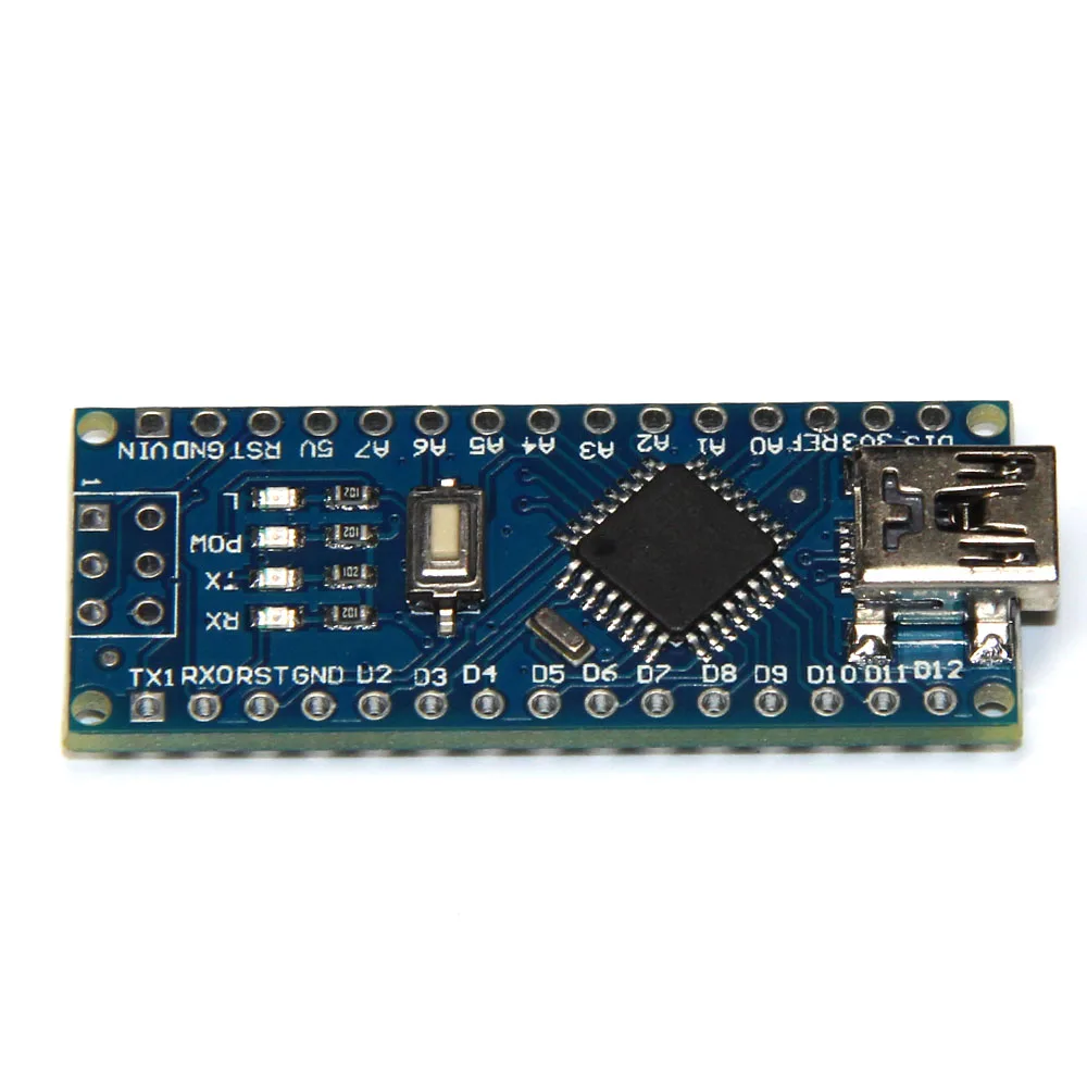 1 шт. Nano 3 0 контроллер совместим с nano CH340 usb драйверами для Arduino NANO V3.0 | Электроника