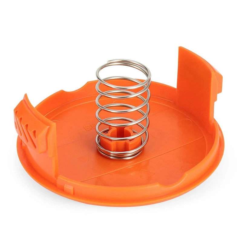 New 8-Pack RC-100-P Replacement Spool Cap Covers and Spring for Black-Decker AFS Trimmer GH600 NST2018 CST2000 | Инструменты