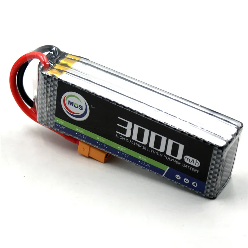 2018 новая Оригинальная перезаряжаемая MOS rc Lipo батарея 14 8 v 3000 mAh 25C 4S для