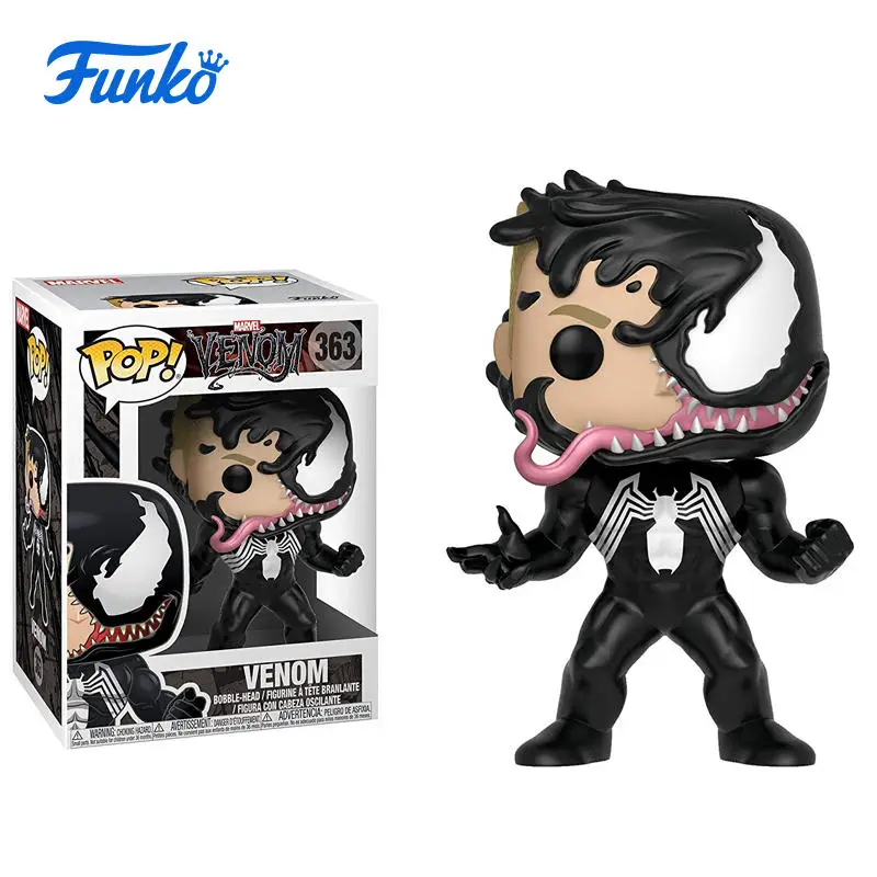 FUNKO POP официальный Venom Eddie Железный человек Капитан Америка Халк тема Виниловая