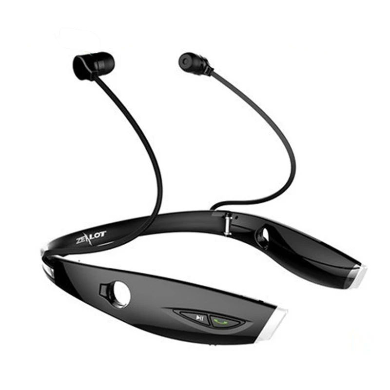 Спортивные наушники Bluetooth с шумоподавлением Шейная гарнитура стерео Бас Звук