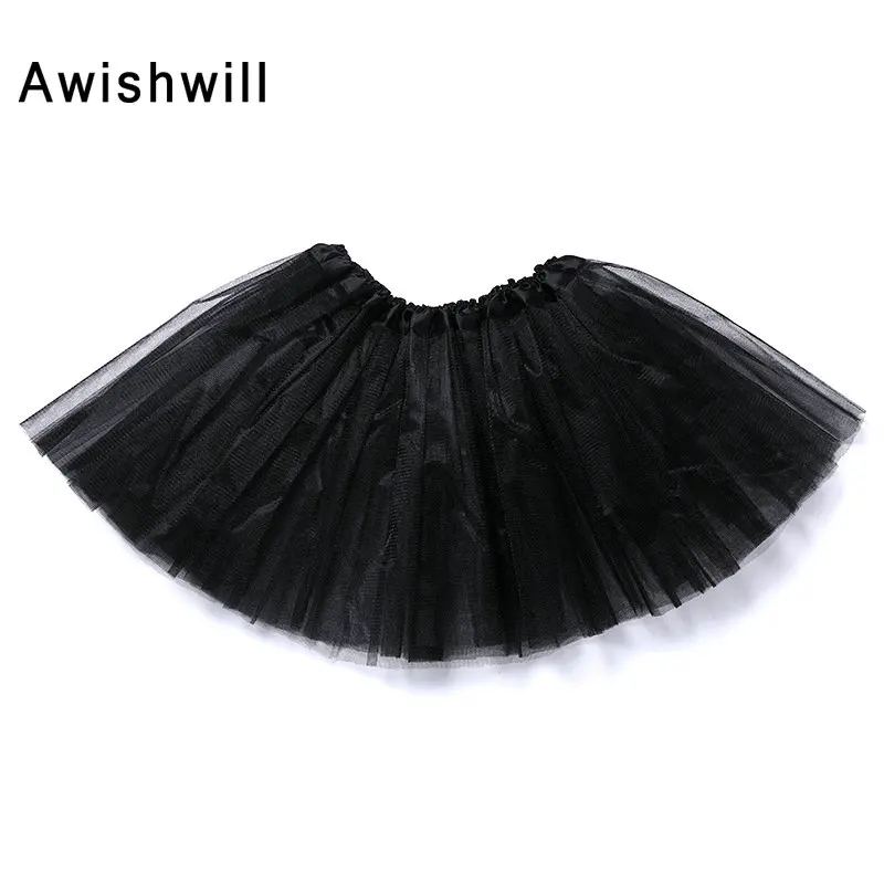 2018 Short Petticoat For Girls Dress CheapTulle Crinoline Underskirt Rockabilly Swing Tutu Skirt | Свадьбы и торжества