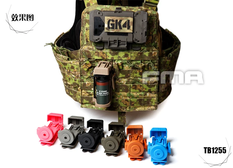 FMA Flash Bang быстросъемный держатель кобуры для Molle System MK13 короткая версия ударная