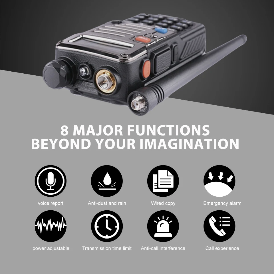 2pcs Baofeng UV-5RE Long Rang 10 KM Walkie Talkie PTT Earpieces Portable Radio Amateur Baofeng UV-5R Plus Car Radio Station UV5R