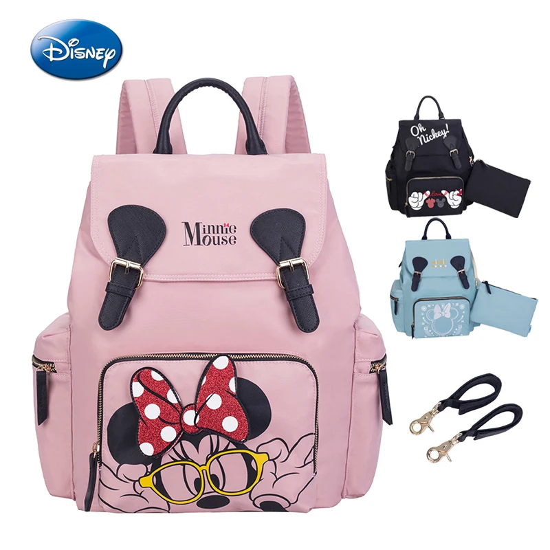 Disney модный рюкзак для мам, сумка для подгузников, детский женский дорожный рюкзак, органайзер, сумка для кормления ребенка, мультяшная сумка Mochila zaino