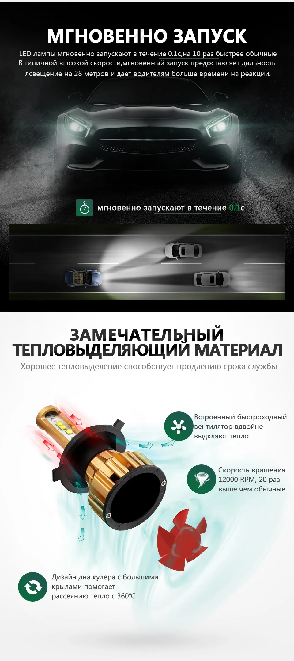 Partol H4 автомобиля светодиодные лампы фар Hi Lo луч 70 W 7000LM H7 H11 SMD чипов автомобильных фар 9005 9006 туман огни 6500 K 12 V 24 V