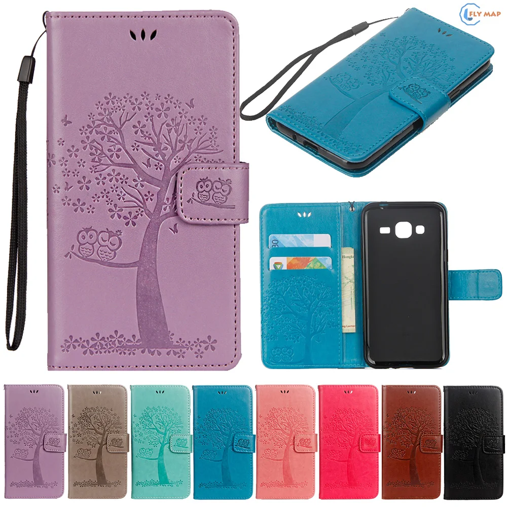 Flip Coque For Samsung Galaxy J3 J 3 2016 J320 J320F J320FN Wallet Case Phone Leather Cover SM-J320 SM-J320H SM-J320F SM-J320Fn | Мобильные