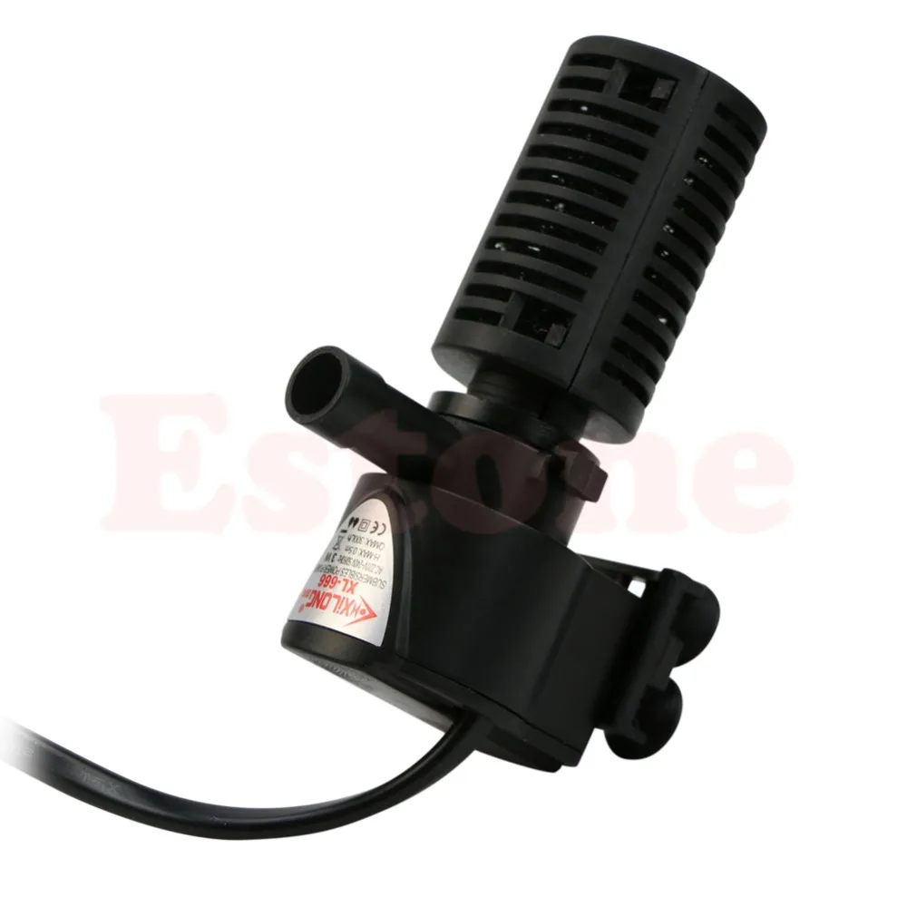 Мини 3 в 1 аквариумный внутренний фильтр для воды погружной насос распылительная