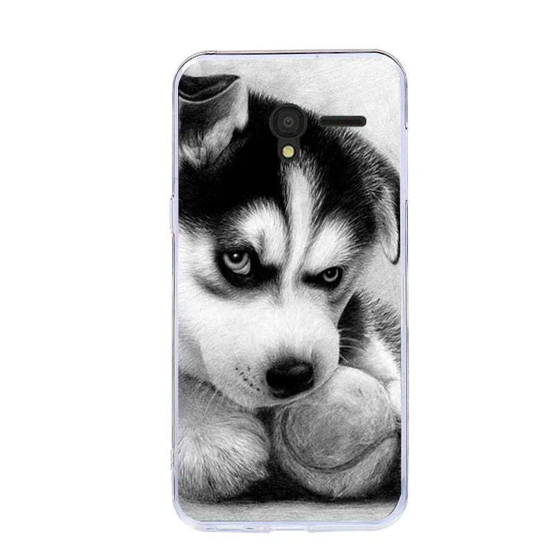 Силиконовый чехол для Alcatel OneTouch Pixi 3 4G 5017D 5019D One Touch pixi3 OT 5017X/5017A/5017E 5019 задней панели
