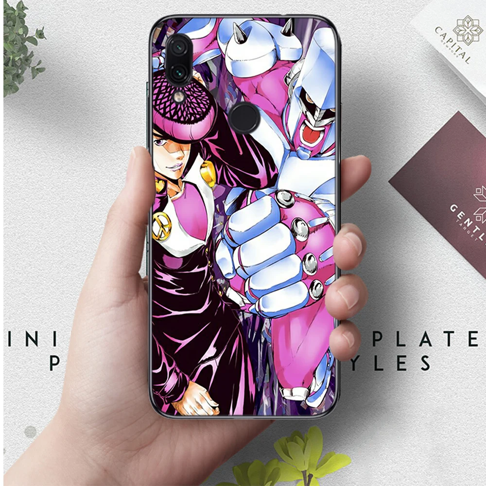 Lavaza JoJo Необычные Приключения популярный пользовательский силиконовый чехол для Xiaomi Redmi 4A 4X5 5A 6 6A 7 7A 8 8A K20 Pro Plus S2 Go - Цвет: 8