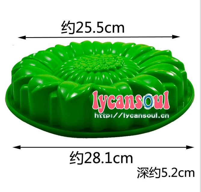 7.8 дюйм(ов) подсолнечное форма торт мусс хлеб силиконовые формы приготовления