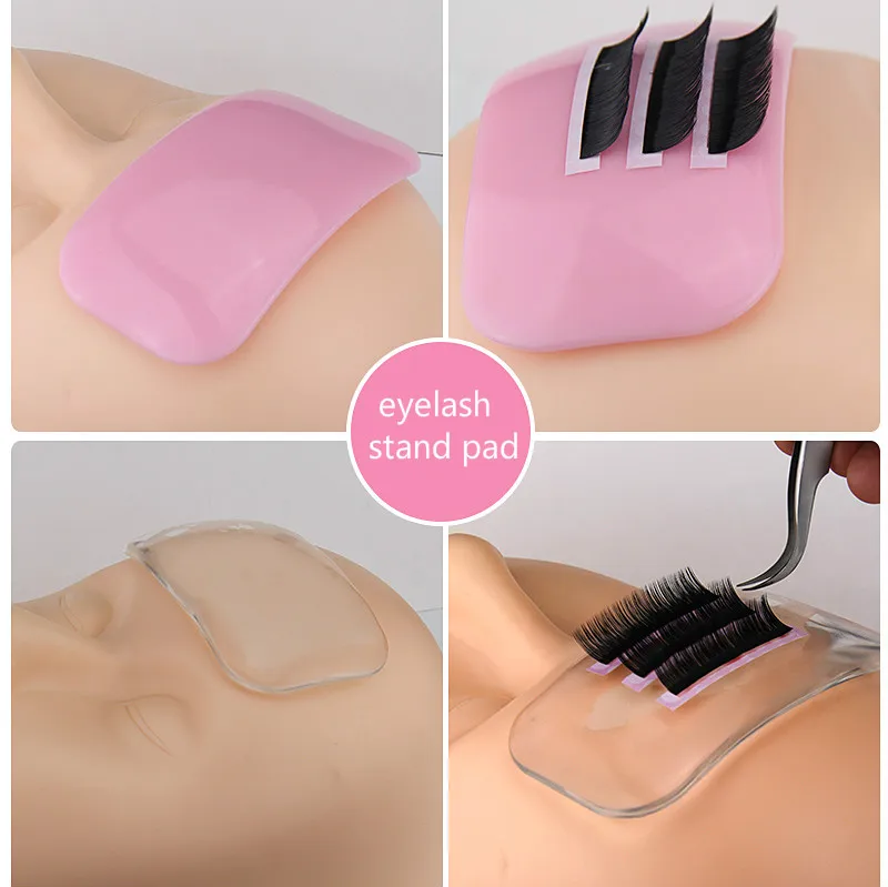 

NEW pink eyelash stand pad Thicker Silicone Pad Lash Stand Eyelash holder Eyelash Extension Tool