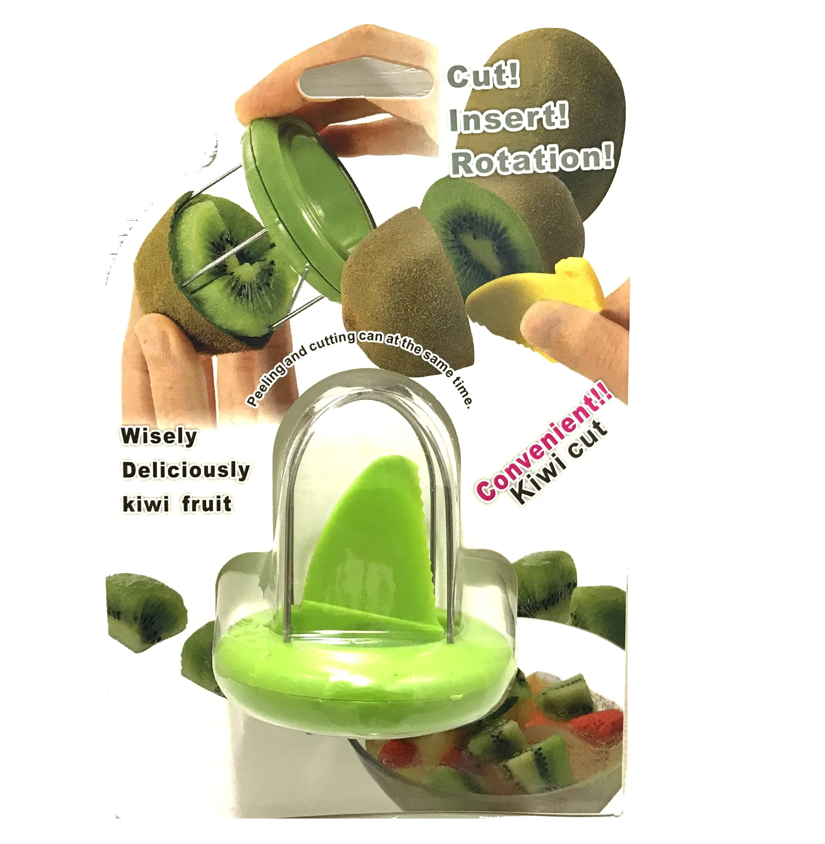 Кухонный резак для фруктов устройство киви 2 шт./компл.|Овощечистки и ножи цедры| |