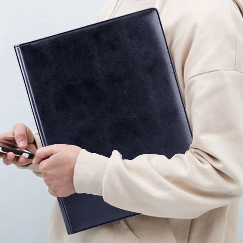 A4 кожаная папка Padfolio многофункциональный офисный Органайзер планировщик