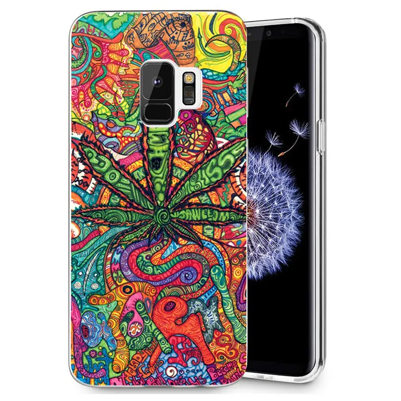 Plants кактус листья чехол для телефона Samsung Galaxy S3 S9 S9Plus S8 Plus S7 edge Note8 цветочный