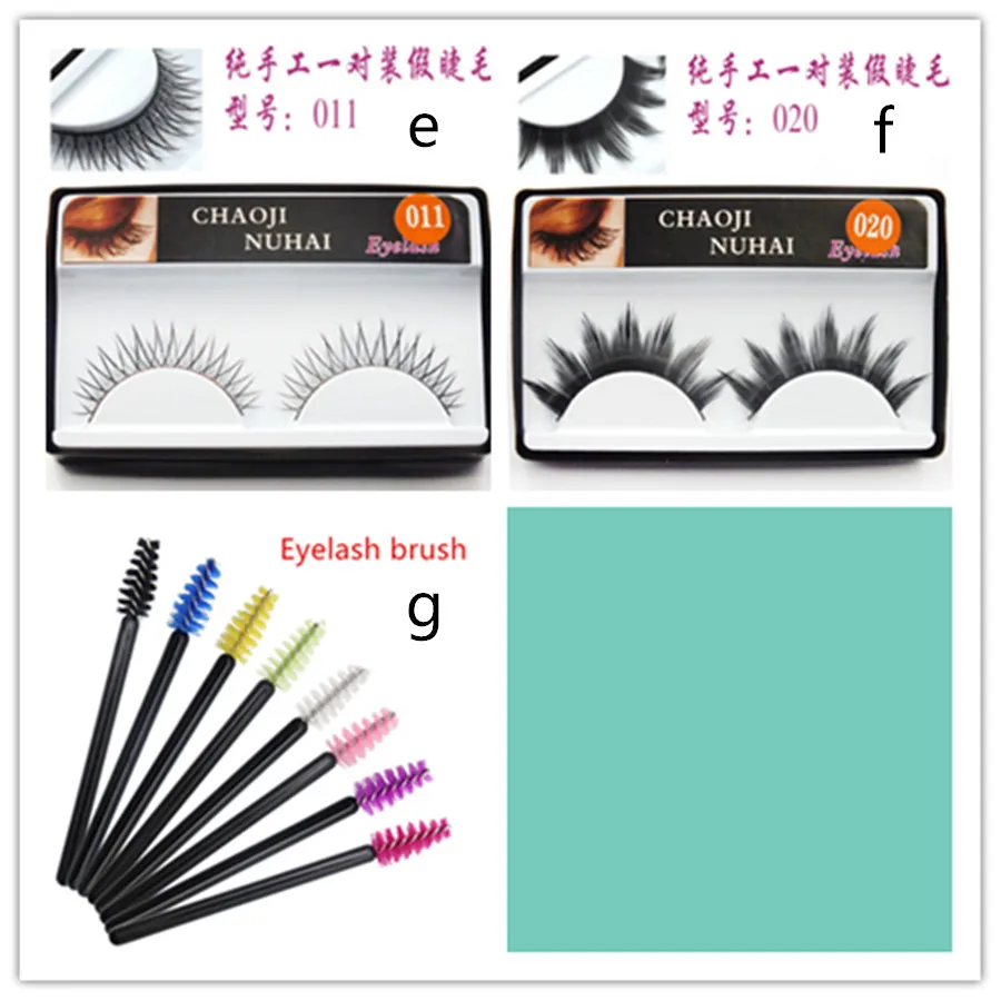 Ресницы натуральные норковые для наращивания накладные длинные макияжа 1 пара