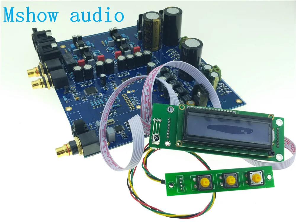 Новый двойной AK4497 ЦАП AK4118 AK4497EQ DSD Native 32Bit 384 кГц HIFI аудио вариант xmos или Amanero