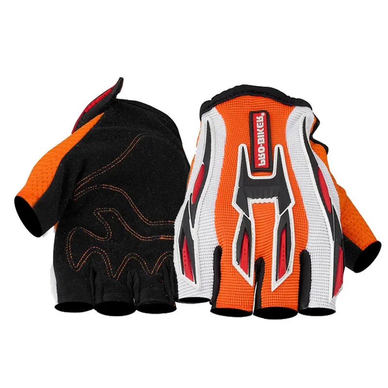 Перчатки для мотокросса PRO BIKER мотоциклетные перчатки с открытыми пальцами езды