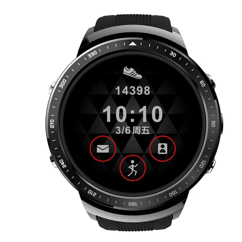 Для HUAWEI watch 2 PRO Смарт часы 1 39 дюйма MTK6580 четырехъядерный Android 7 0 3g мегапикселей