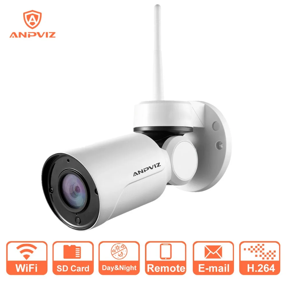 Anpviz 960P HD Беспроводная камера наблюдения наружная 2,8-12 мм 4X зум WiFi PTZ камера Пульт дистанционного управления Встроенный микрофон
