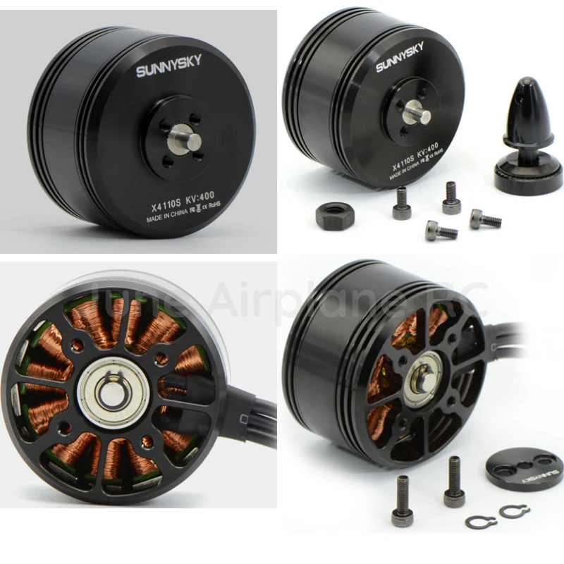 4 шт. Оригинальный Новый Sunnysky X4110S 340KV 400KV 460KV 580KV 680KV 4S-6S бесщеточный двигатель для
