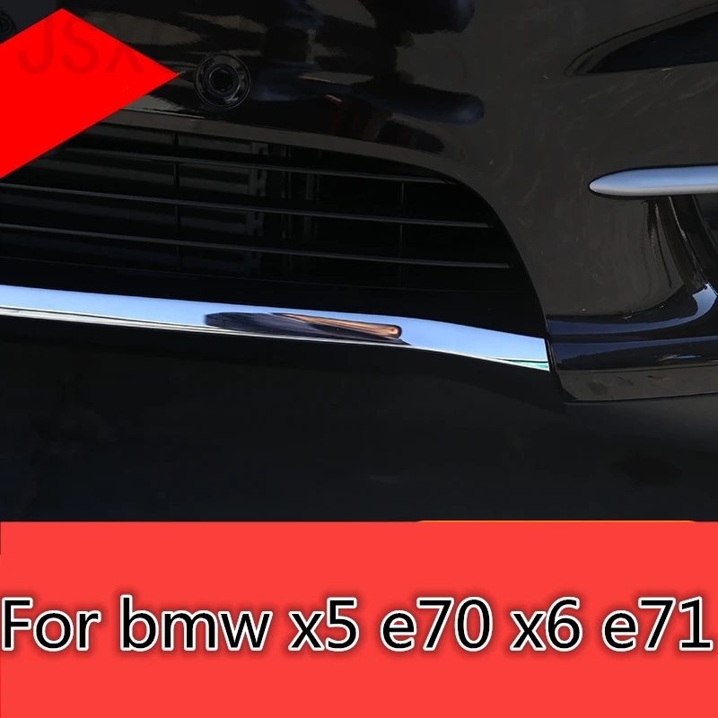 1 шт. защитная накладка на передний бампер из нержавеющей стали для bmw x5