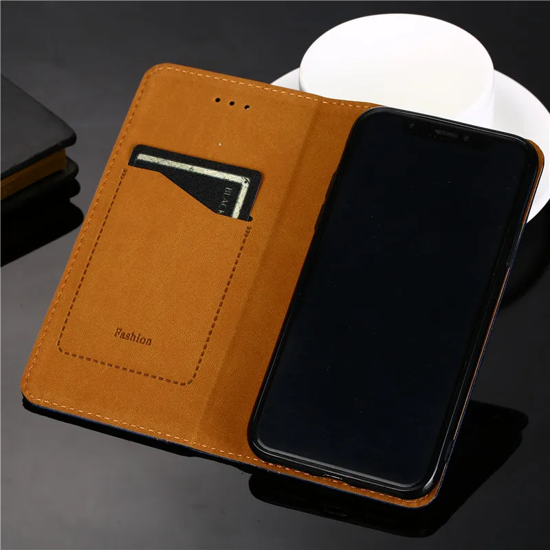 For On Samsung Galaxy J8 J7 J6 J5 J4 J3 J2 Core DUO Pro Plus Prime case Phone Leather Flip Cover With Card Holder