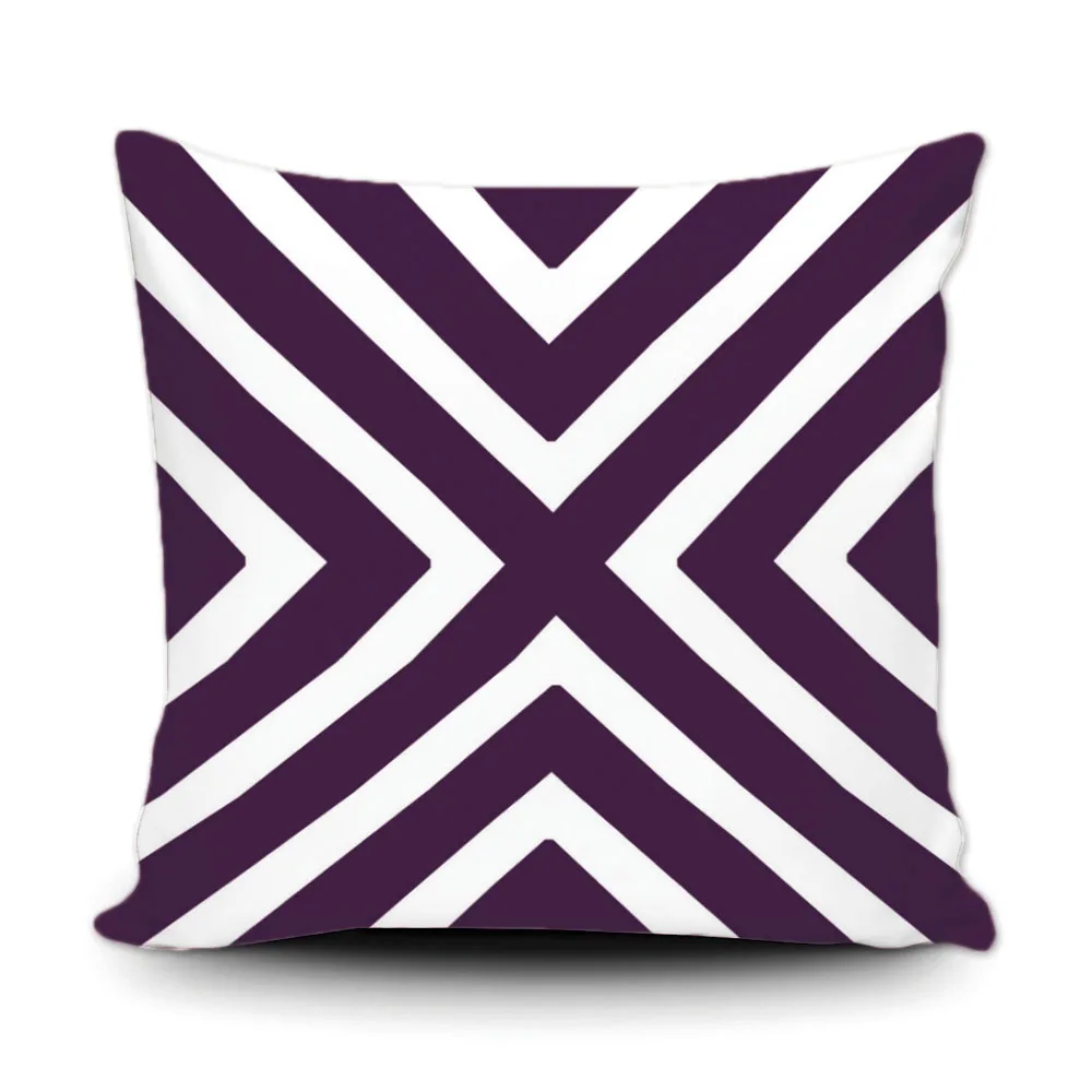 Абстрактная искусственная мягкая хлопковая наволочка для подушки чехол