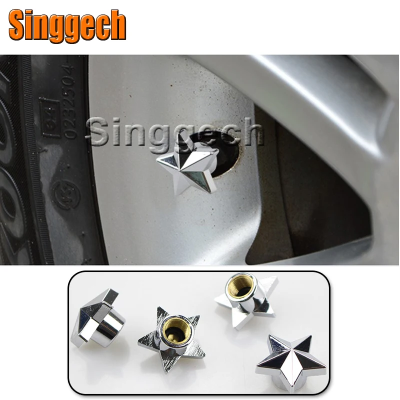 Колпачки для шин в форме звезды Mitsubishi ASX Lancer 10 9 Outlander Pajero I200 Subaru Forester Impreza XV 4 шт.|cap