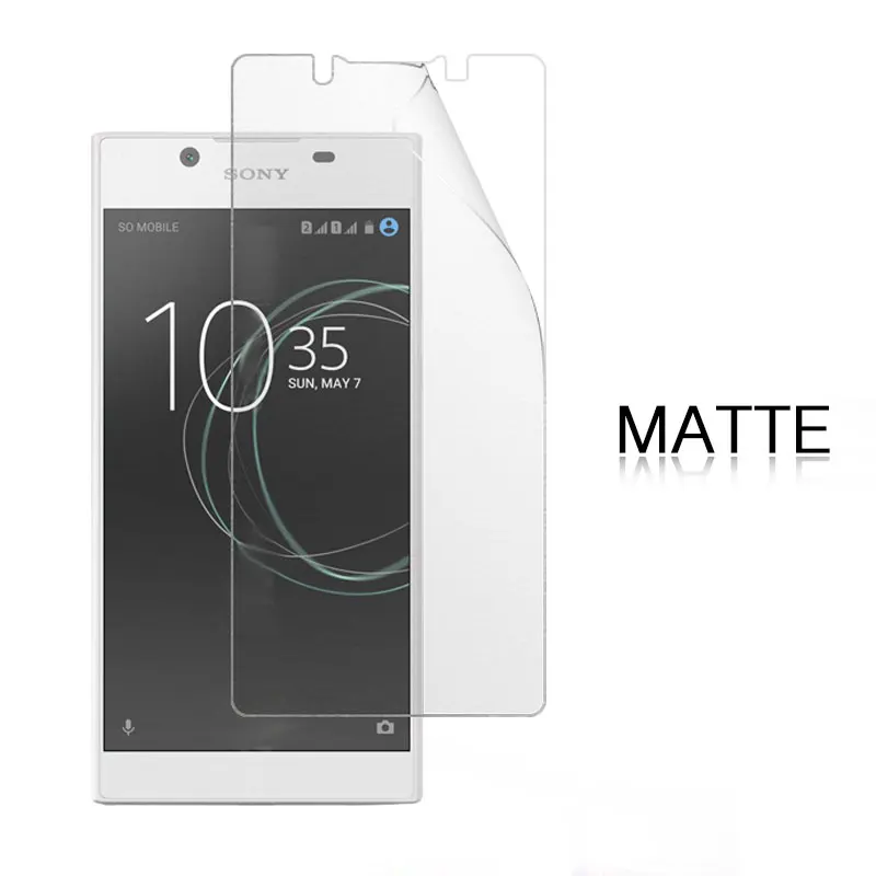 Матовая пленка и глянцевая для Sony Xperia L1 G3311 G3313 5 in LCD HD прозрачная Антибликовая